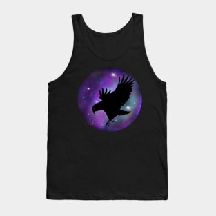 Galaxy kea silhouette Tank Top